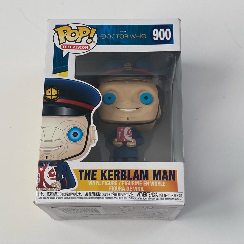 Funko Pop The Kerblam Man Doctor Who Collectible Vinyl Figure Whovian